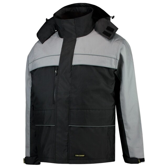 Product image 1 of Tricorp Parka Cordura Zwart/Grijs Maat 3XL