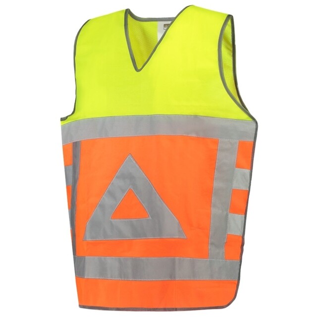Product image 1 of Tricorp Hi-Vis Verkeershesje 453001 Oranje/Geel Maat XL