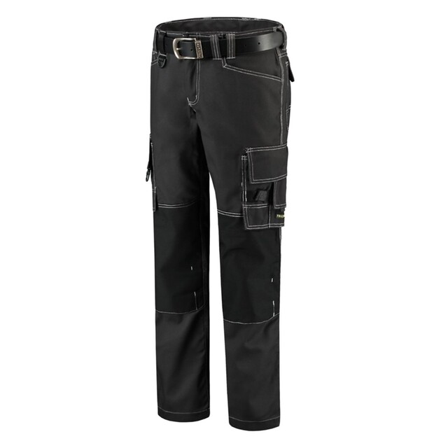 Product image 1 of Tricorp Werkbroek Canvas Cordura Darkgrey-Black 44