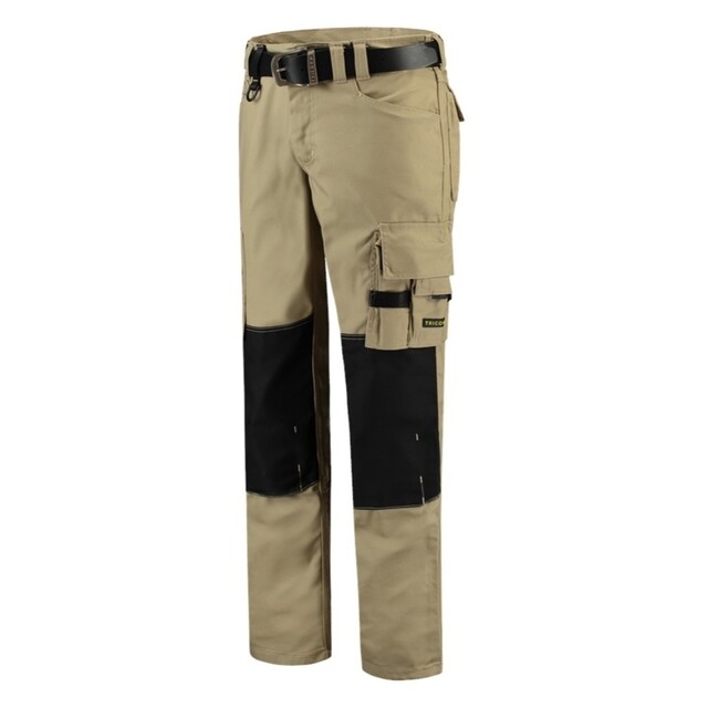 Product image 1 of Tricorp Werkbroek Cordura Canvas Khakiblack 502009 44