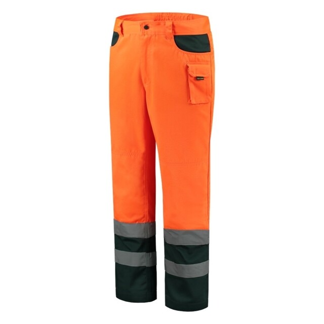 Product image 1 of Tricorp Hi-Vis Werkbroek EN471 Oranje Groen 42