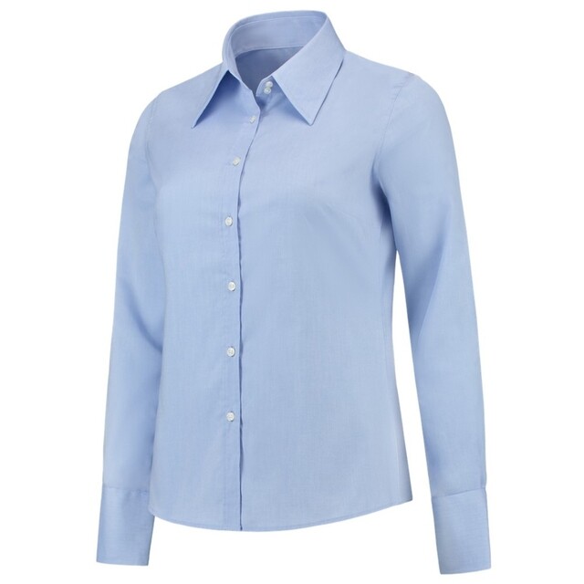 Product image 1 of Tricorp Dames Blouse Basis Blauw Maat 38