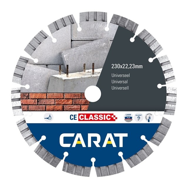 Product image 1 of Carat Diamantzaag Universeel Ø230x22,23Mm, Ce Classic