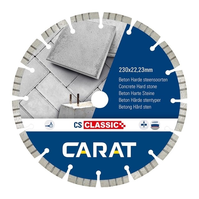 Product image 1 of Carat Diamantzaag Beton Ø125x22,23Mm, Cs Classic