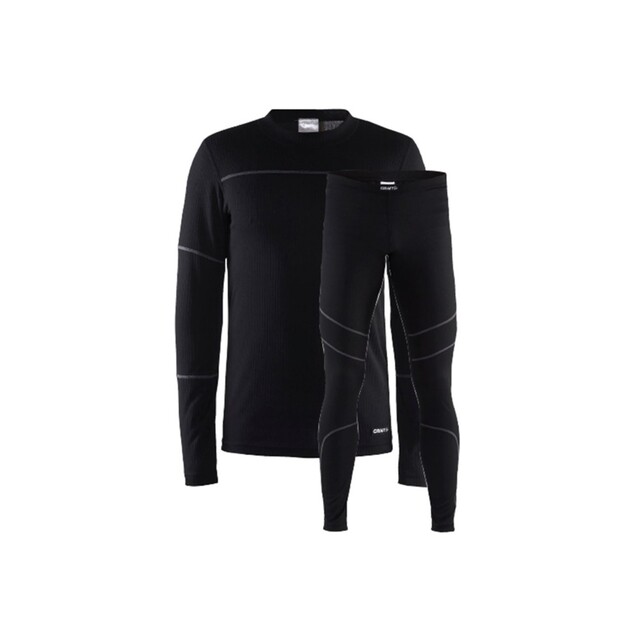 Product image 1 of Baselayer Set Men Black/Granit Xl