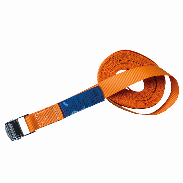 Product image 1 of Delta - Omsnoerband Met Gesp - 25 mm x 5 Meter - 125 daN - Oranje