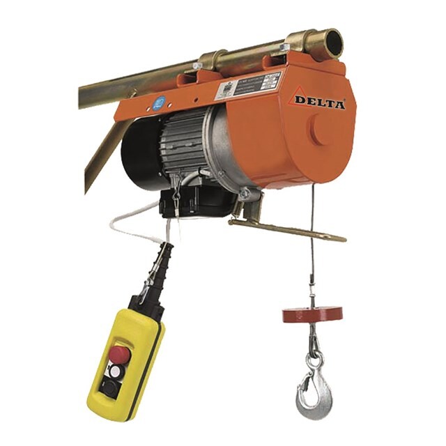 Product image 1 of Delta Electrische Lier 230 Volt Met 16M Staaldraad (Hh 14 M) En Standaard 1M Bediening