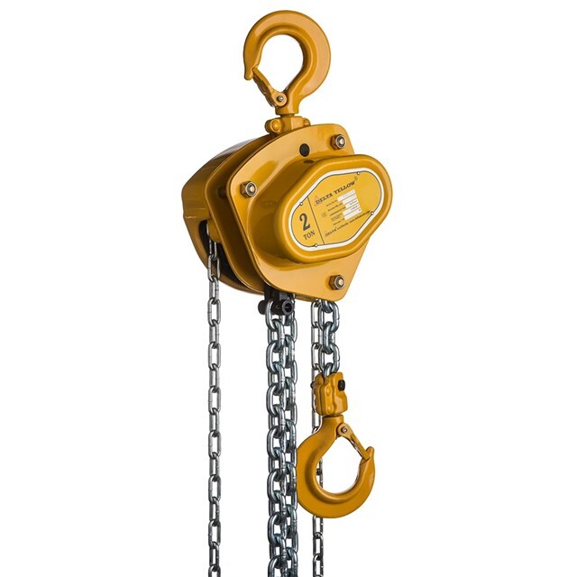 Product image 1 of Delta Yellow - Handkettingtakel - 1 T - Met 3M Hh
