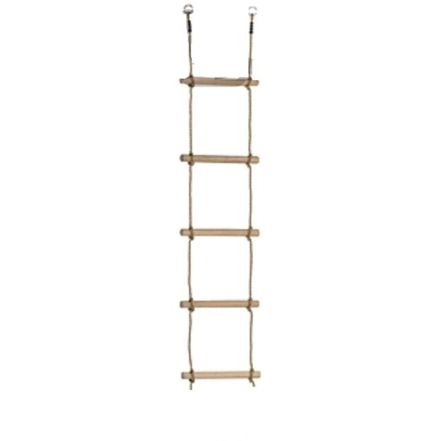 Product image 1 of Touwladder met 5 geoliede sporten lengte 220 cm