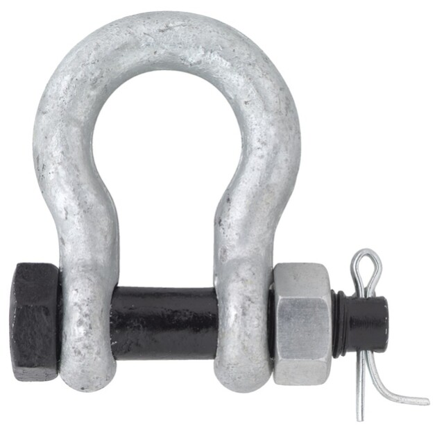 Product image 1 of Black Pin? / Harpsluiting, Moerbout /   Wll      750 Kg / Beugel 08 Mm,  Pin 10 Mm / Thermisch Verzi