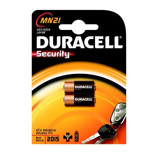 Product image 1 of Duracell Specialty alkaline MN21-batterij, verpakking van 2