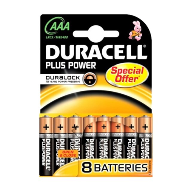 Product image 1 of Duracell Plus MN2400 8 stuks