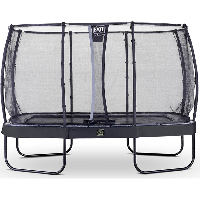 Product image 1 of EXIT Elegant Premium trampoline 244x427cm met Deluxe veiligheidsnet - zwart