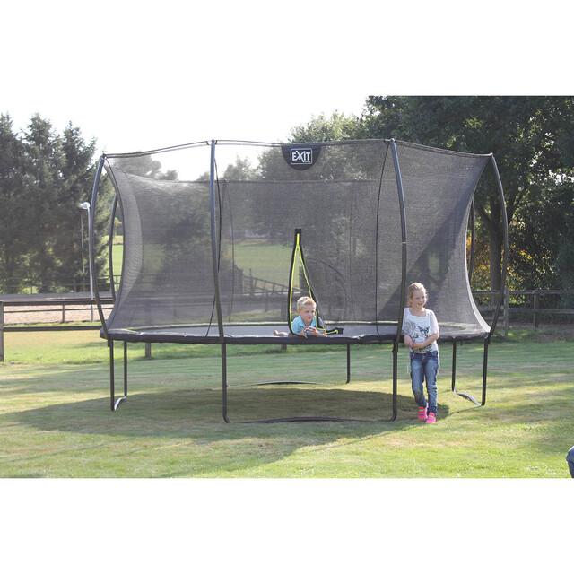 Product image 1 of EXIT Trampoline Silhouette Regular Roze - Ø 366 cm Safety Net