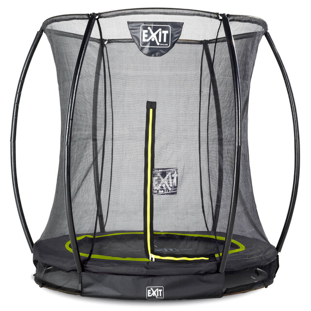 Product image 1 of EXIT Trampoline Silhouette Inground Zwart - Ø 366 cm Safety Net