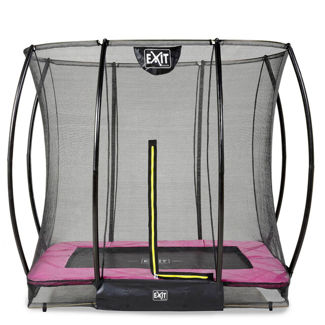 Product image 1 of EXIT Trampoline Silhouette Inground Pink - 153 x 214 cm