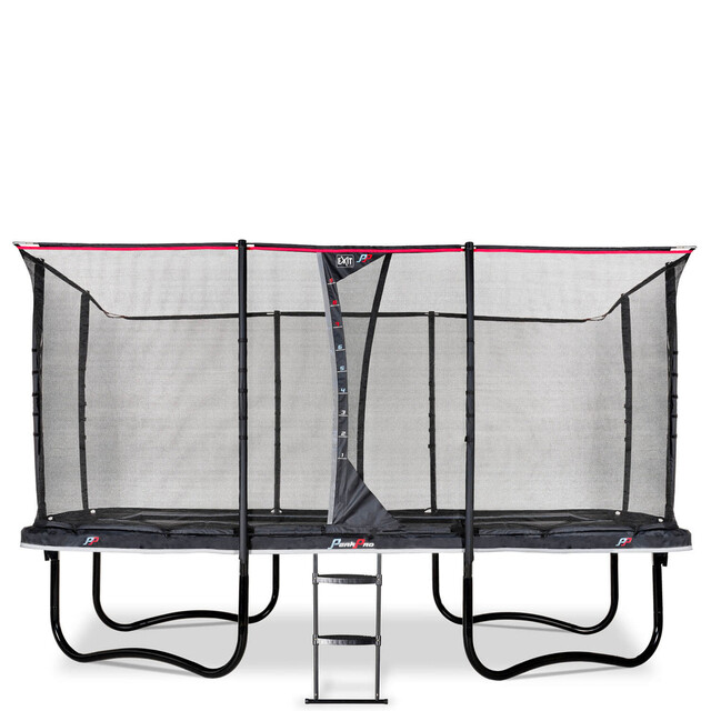 Product image 1 of EXIT Trampoline PeakPro Zwart - 244 x 427 cm