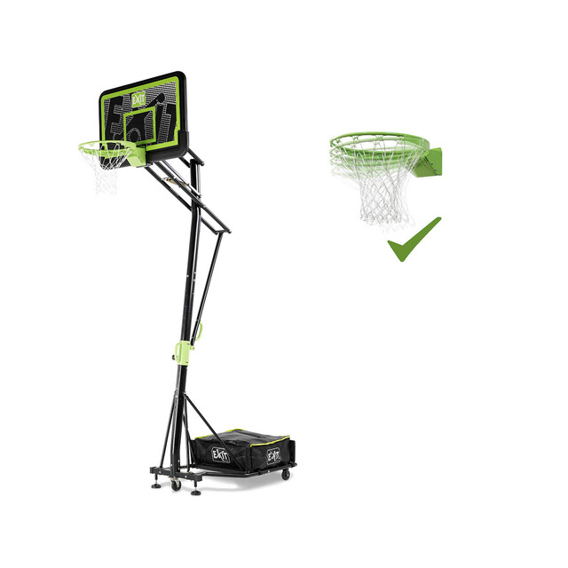 Product image 1 of EXIT Galaxy Basketbalbord Op Wielen Met Dunkring Black Edition