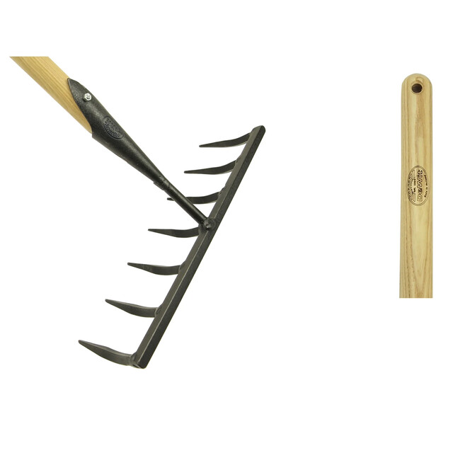 Product image 1 of Zaadhark 7 tands vierkant essen steel   1700mm 1600x370x90 MM