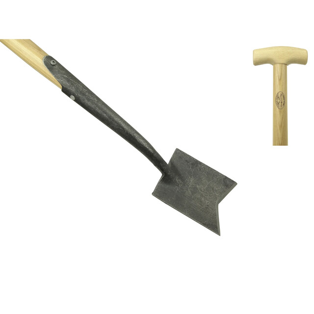 Product image 1 of Zwanehals Damesspade Met V-snede Essen Steel 750mm