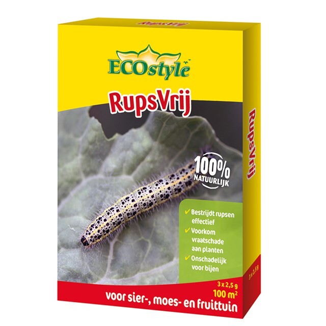 Product image 1 of ECOstyle RupsVrij Delfin Bestrijdingsmiddel 3x 2,5 gr