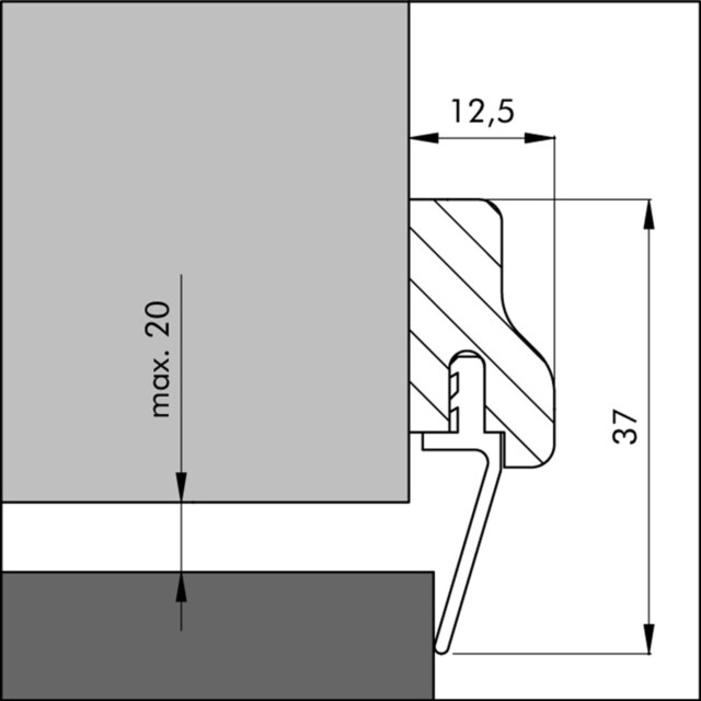 Product image 1 of Auth. Beuken Hds Nl - Dorpelprofiel