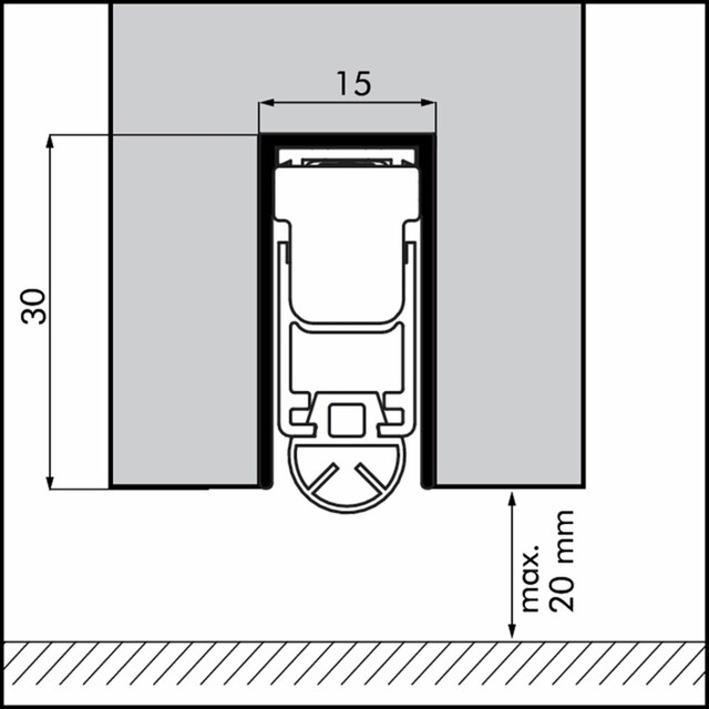 Product image 1 of Em Uni-Proof 928 - Automatische Valdorpel