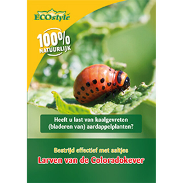 Product image 1 of ECOstyle Aaltjes (H) Bestrijdingsmiddel Tegen Coloradokever Larven - 50m²