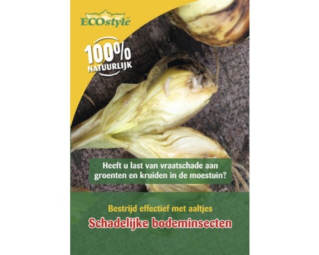 Product image 1 of ECOstyle Aaltjes (FC) Bestrijdingsmiddel Tegen Koolvlieg Larven - 60m²