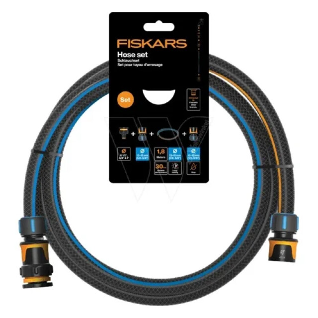 Product image 1 of Fiskars Tuinslangset 13 Mm (1/2") 1,8 M