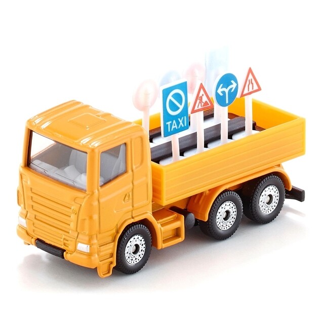 Product image 1 of Siku Lastwagen met verkeersteken