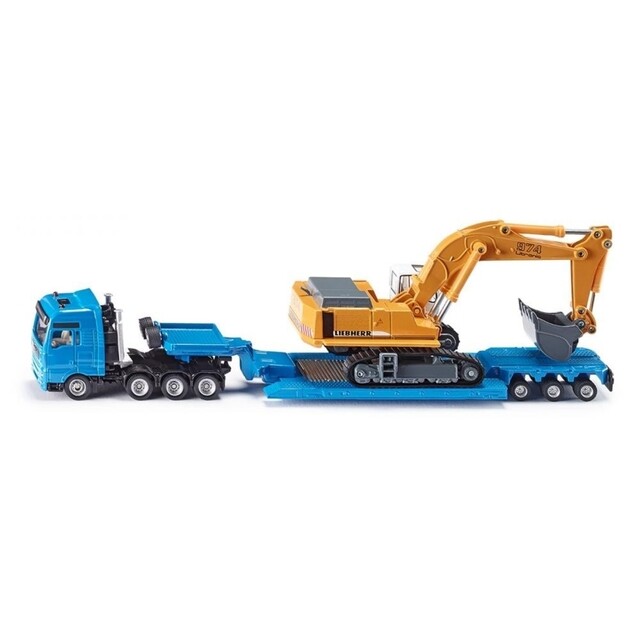 Product image 1 of Siku 1847 - Zwaar transport met Graafmachine 1:87