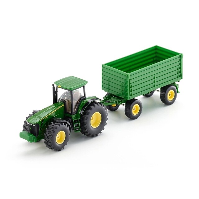 Product image 1 of Siku 1953 - John Deere 8430 met Aanhanger 1:50