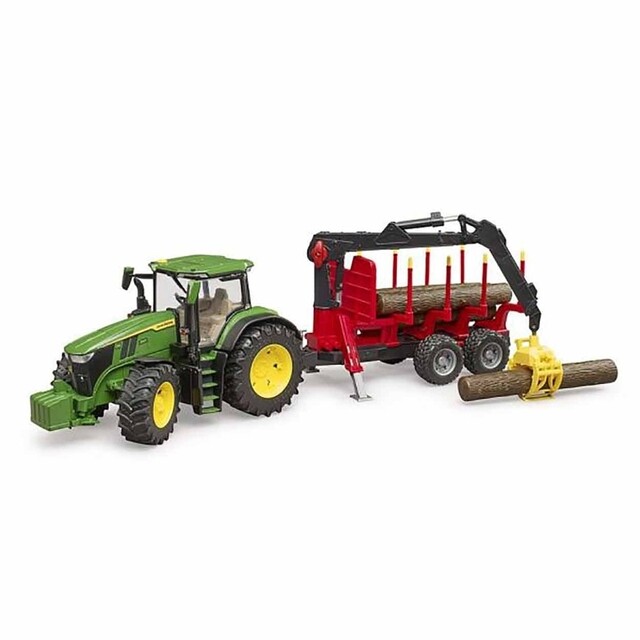 Product image 1 of Bruder - John Deere 7R 350 boomstam trailer