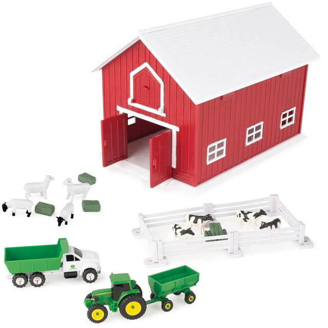 Product image 1 of Britains John Deere boerderij speelset met schuur