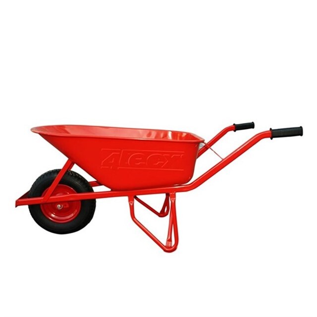 Product image 1 of 4Tecx Kruiwagen Metaal Rood - BK6-80 - 80 ltr