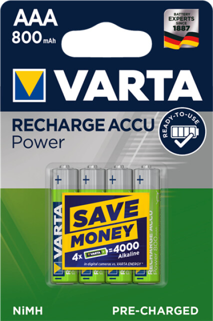 Product image 1 of Varta Oplaadbare Batterijen -56703B