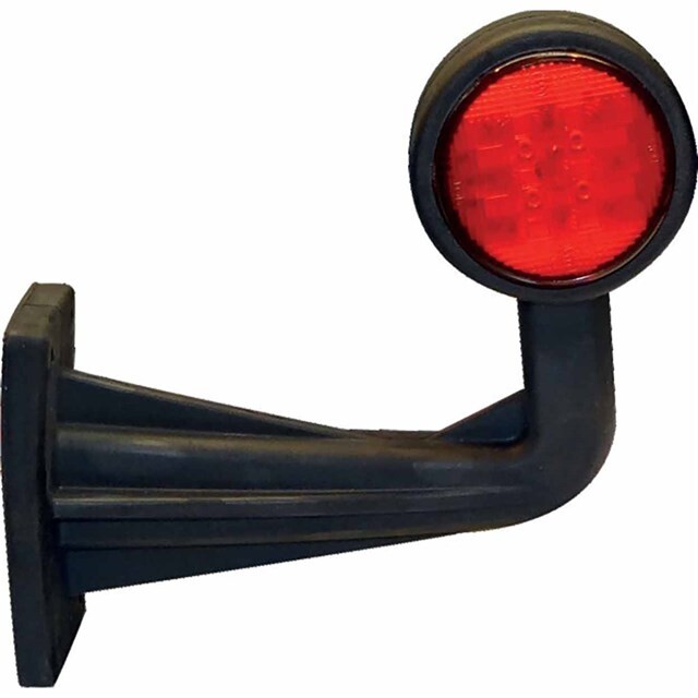 Product image 1 of Agri-Power LED Breedtelamp gebogen Rechts Rood/Wit 10/30V