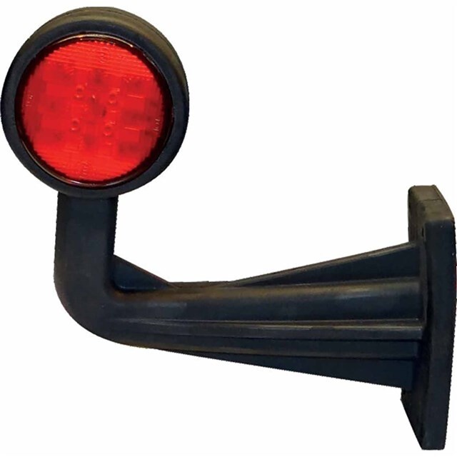 Product image 1 of Agri-Power LED Breedtelamp gebogen Links Rood/Wit 10/30V