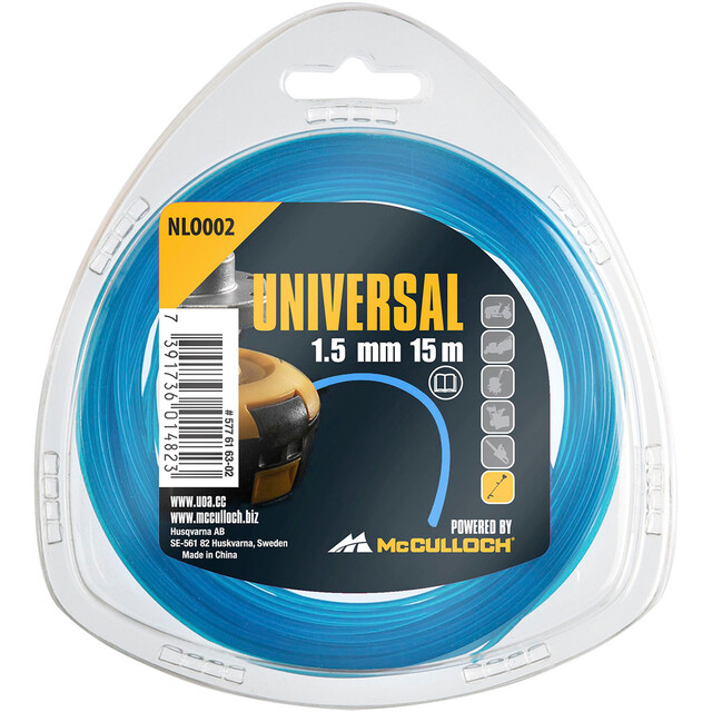 Product image 1 of McCulloch Universal Nylondraad Rond 2.4mm x 90m NLO008