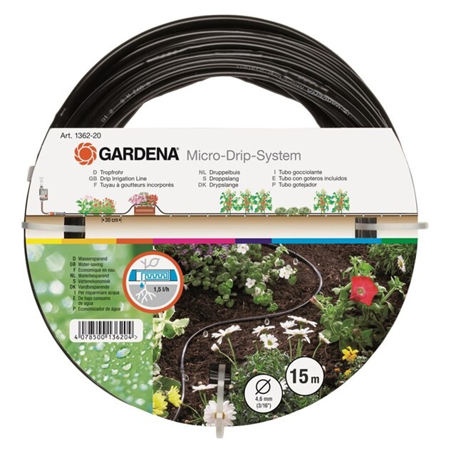 Product image 1 of GARDENA Druppelbuis 4,6 mm (3/16"), 15 m