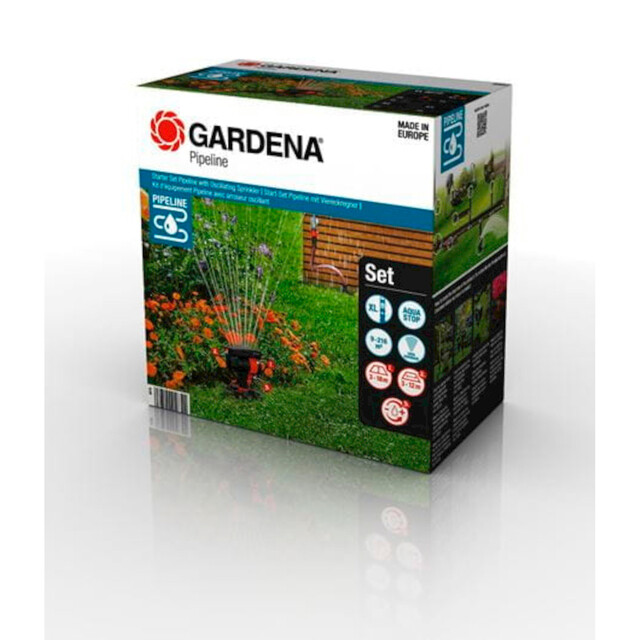 Product image 1 of Gardena Pipeline Complete set met Zwenksproeier 3/4 Inch