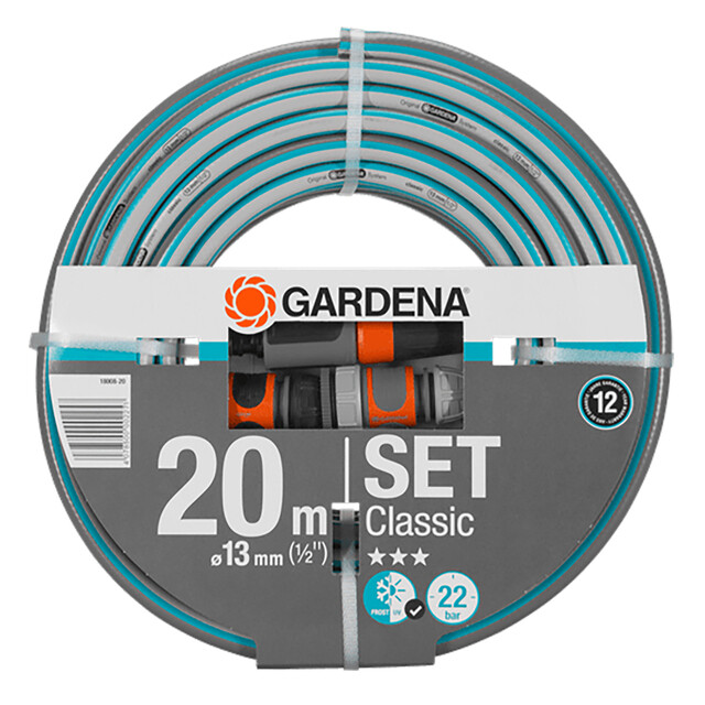 Product image 1 of GARDENA Classic Tuinslangset 20m 13mm Incl. Aansluitstukken