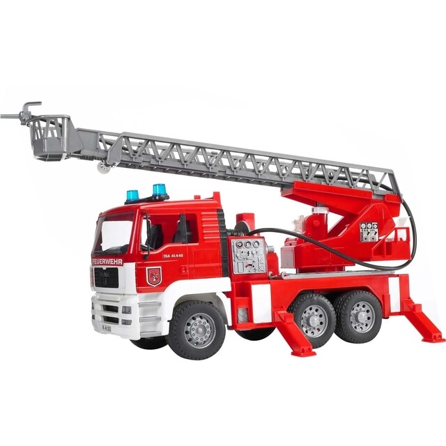 Product image 1 of Bruder MAN Brandweerwagen Met Ladder En Waterpomp 1:16