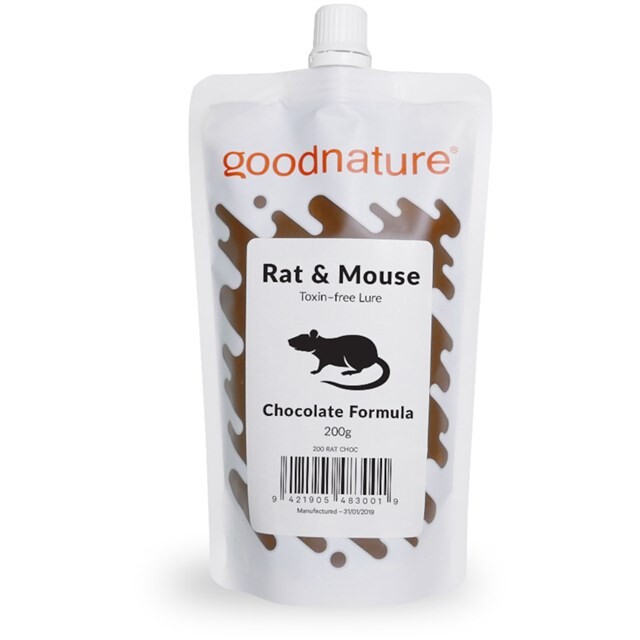 Product image 1 of Gallagher Goodnature Ratten en Muizen Lokstof Chocolade Zak 200g