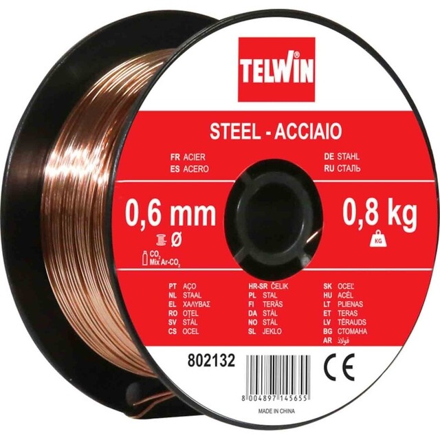 Product image 1 of Telwin Mig Lasdraad SG2 0,6mm 1kg