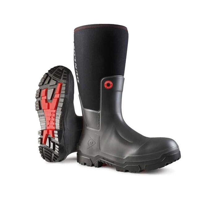 Product image 1 of Dunlop Werklaars Snugboots WorkPro S5 Zwart Maat 44/45 NE6800110