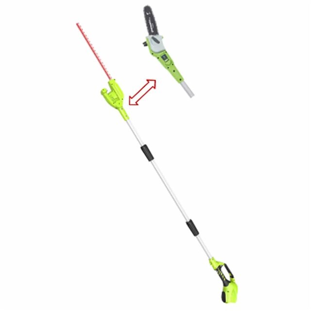 Product image 1 of Greenworks GD40PSH 40 V Accu Hoogsnoeier 25 cm - Zonder Accu en Lader