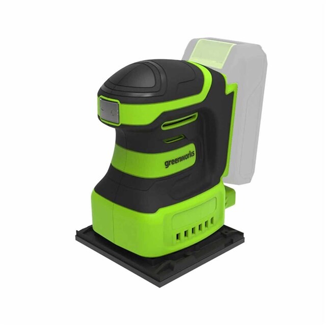 Product image 1 of Greenworks 24V schuurmachine met Vacuüm adapter