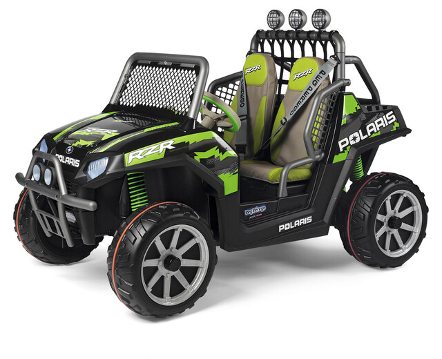 Product image 1 of Peg Pérego Polaris Ranger RZR Green Shadow 24-Volt